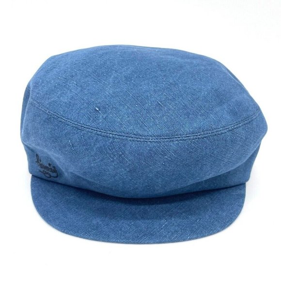 HERMES Casquette hat hemp blue - Picture 2 of 11